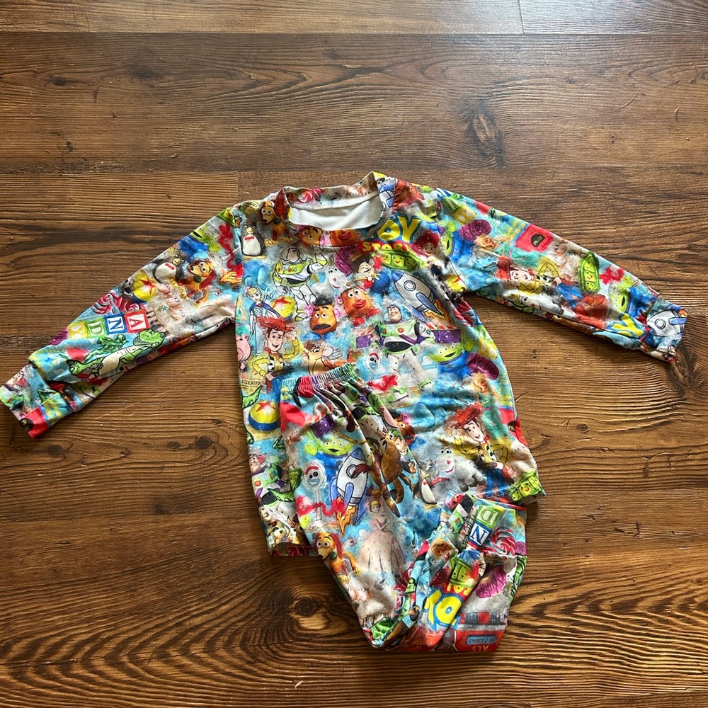 2T Toy Story Milk Silk PJs